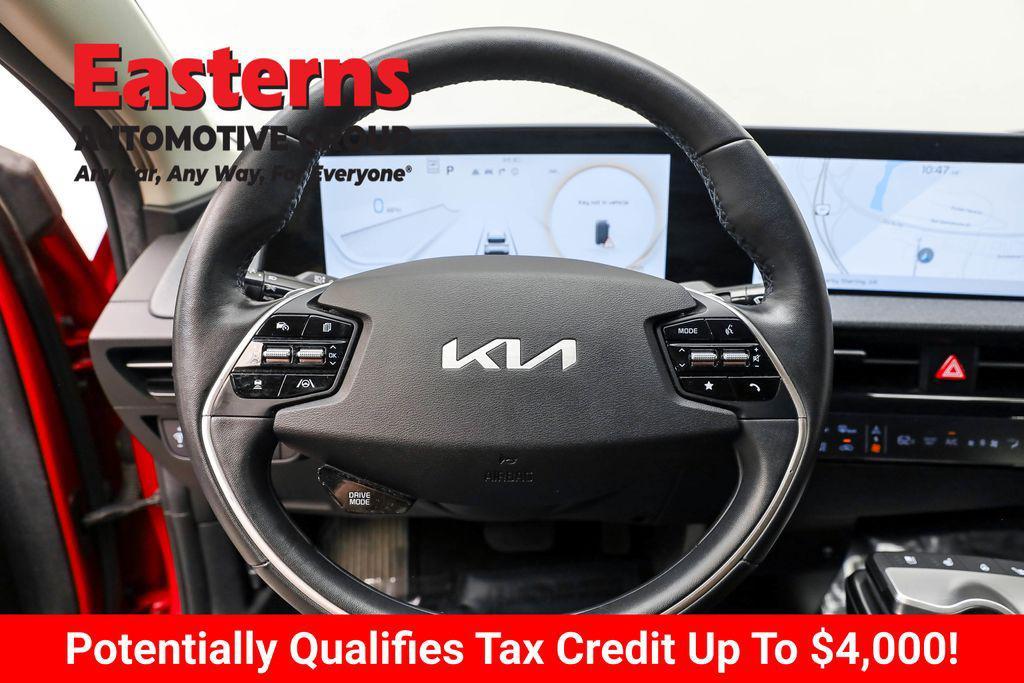 used 2022 Kia EV6 car, priced at $24,675