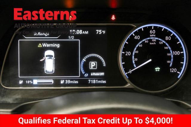 used 2023 Nissan Leaf car, priced at $21,490