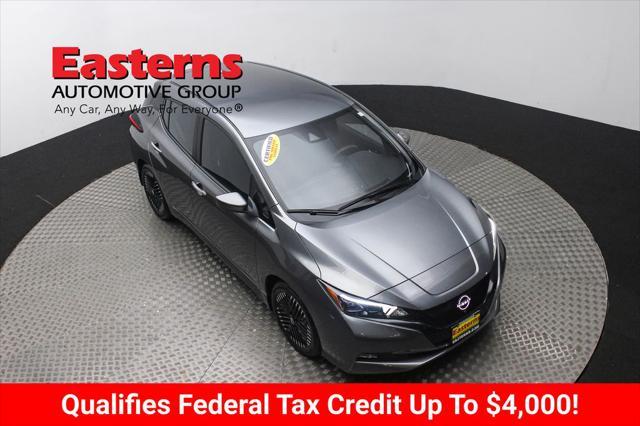 used 2023 Nissan Leaf car, priced at $21,750