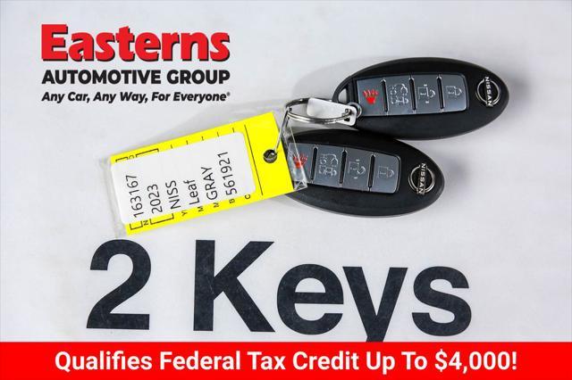 used 2023 Nissan Leaf car, priced at $21,490