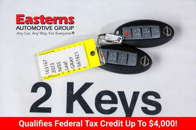 used 2023 Nissan Leaf car, priced at $21,750