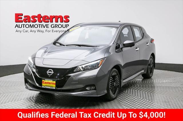 used 2023 Nissan Leaf car, priced at $21,750