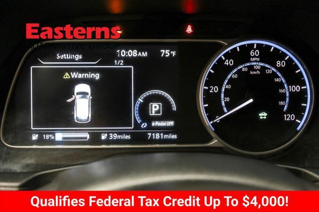 used 2023 Nissan Leaf car, priced at $21,750