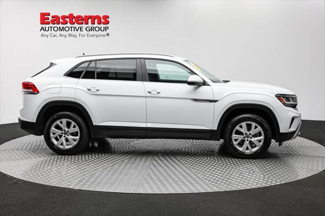 used 2021 Volkswagen Atlas Cross Sport car, priced at $23,490