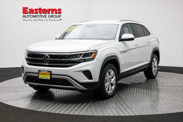 used 2021 Volkswagen Atlas Cross Sport car, priced at $23,490