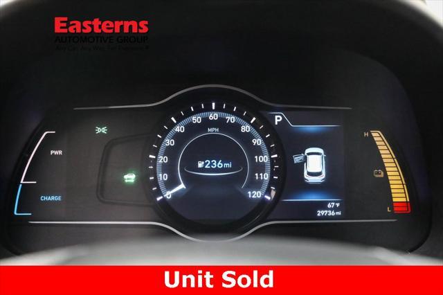 used 2021 Hyundai Kona EV car, priced at $20,950