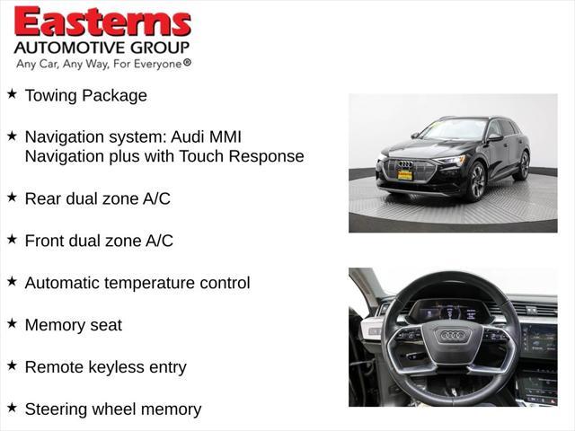 used 2021 Audi e-tron car, priced at $25,725