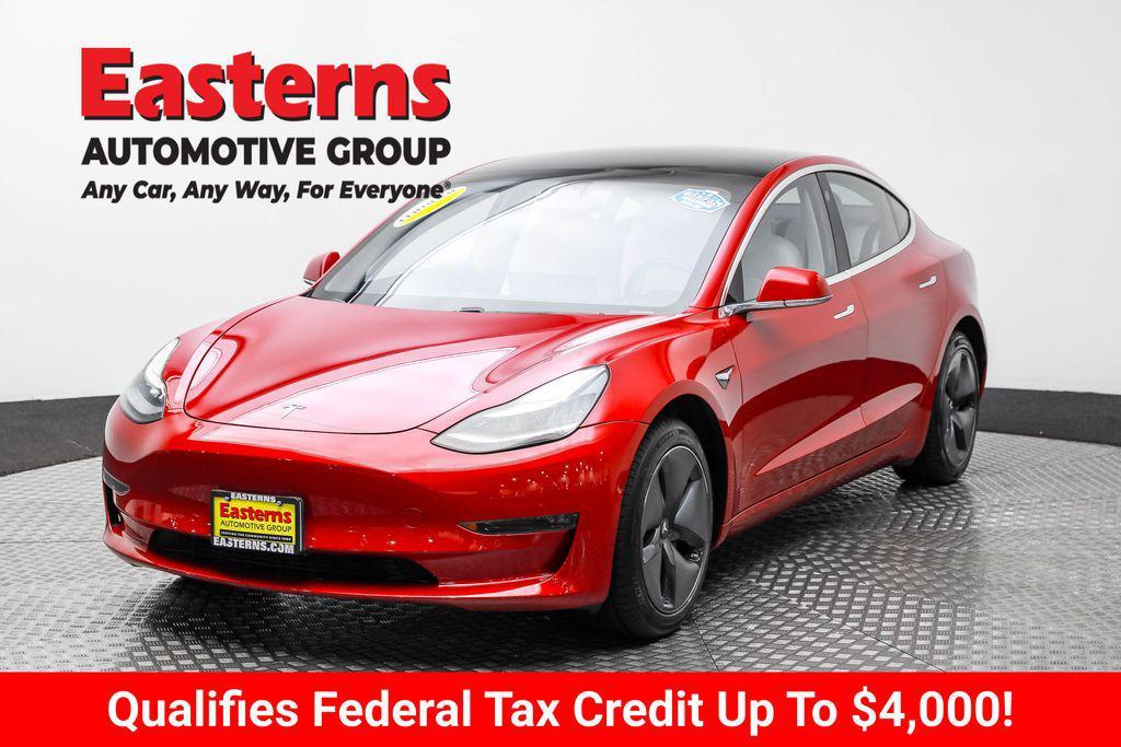 used 2019 Tesla Model 3 car, priced at $23,950