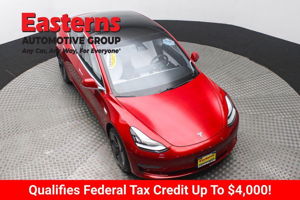 used 2019 Tesla Model 3 car, priced at $23,950
