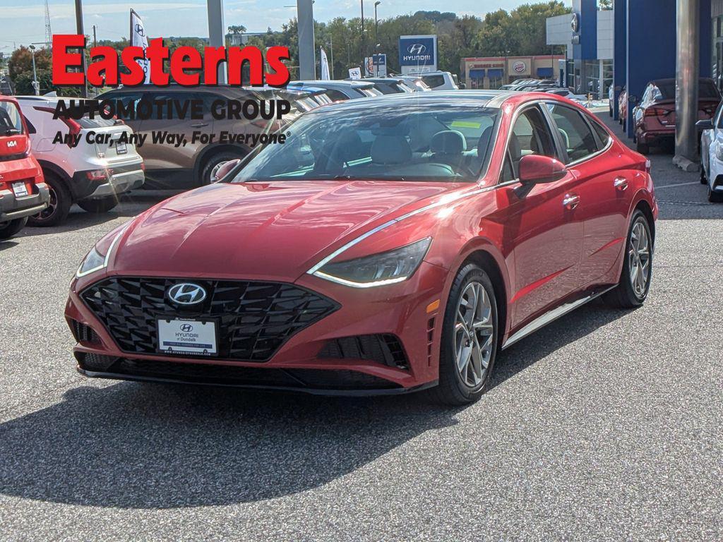 used 2021 Hyundai Sonata car, priced at $19,950
