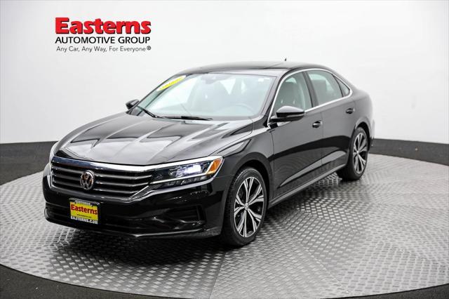 used 2021 Volkswagen Passat car, priced at $18,950