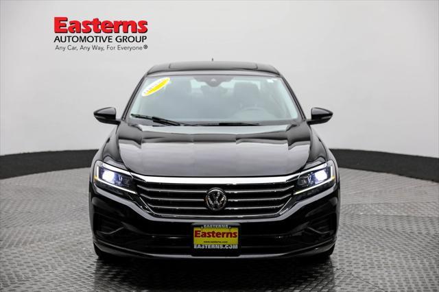 used 2021 Volkswagen Passat car, priced at $18,950