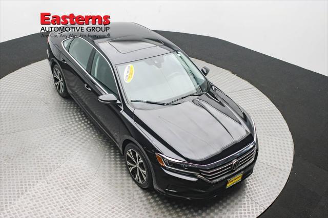 used 2021 Volkswagen Passat car, priced at $18,950