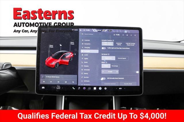 used 2019 Tesla Model 3 car, priced at $22,750