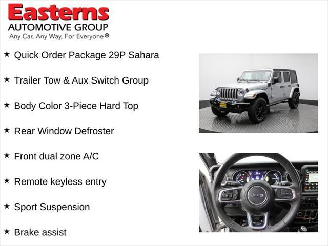 used 2023 Jeep Wrangler 4xe car, priced at $29,350