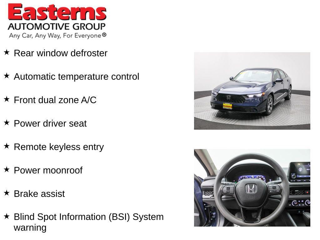 used 2024 Honda Accord car, priced at $26,550