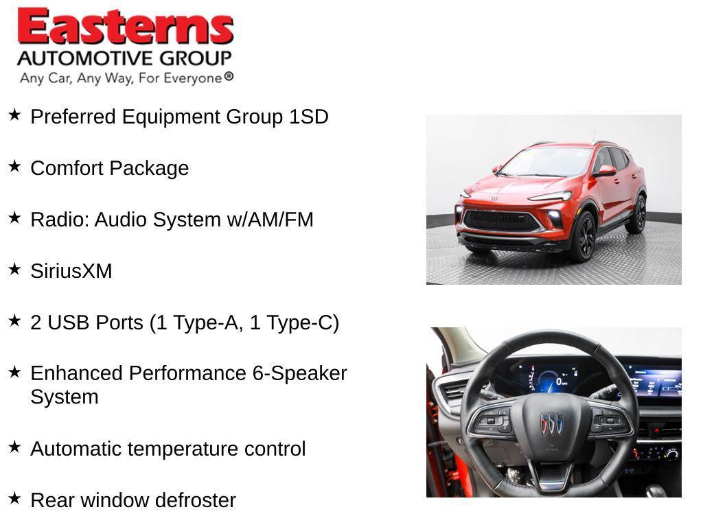 used 2024 Buick Encore GX car, priced at $21,590