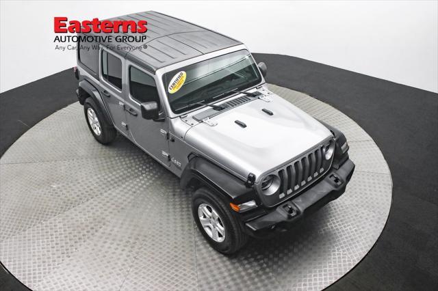 used 2021 Jeep Wrangler Unlimited car, priced at $28,950