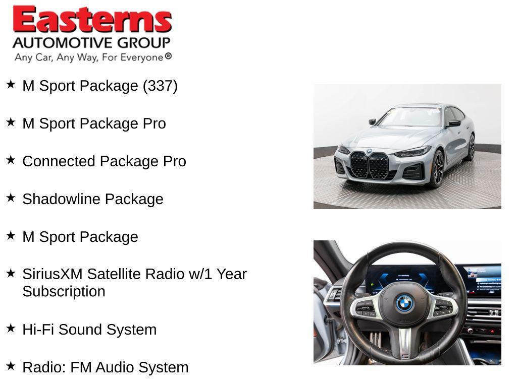 used 2023 BMW i4 Gran Coupe car, priced at $30,950