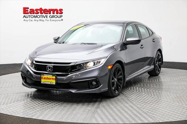 used 2021 Honda Civic car, priced at $21,950