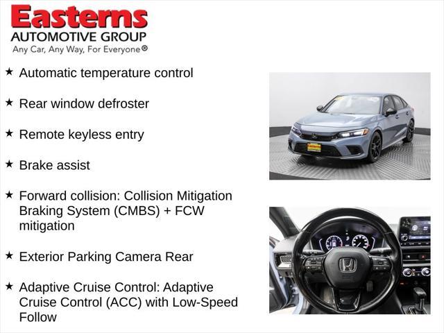used 2022 Honda Civic car, priced at $22,950