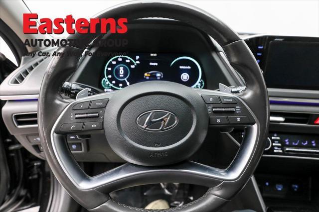 used 2022 Hyundai Sonata Hybrid car, priced at $23,750