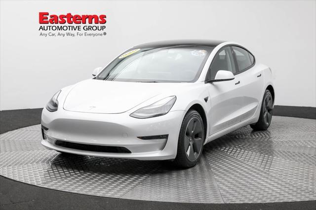 used 2022 Tesla Model 3 car, priced at $26,490