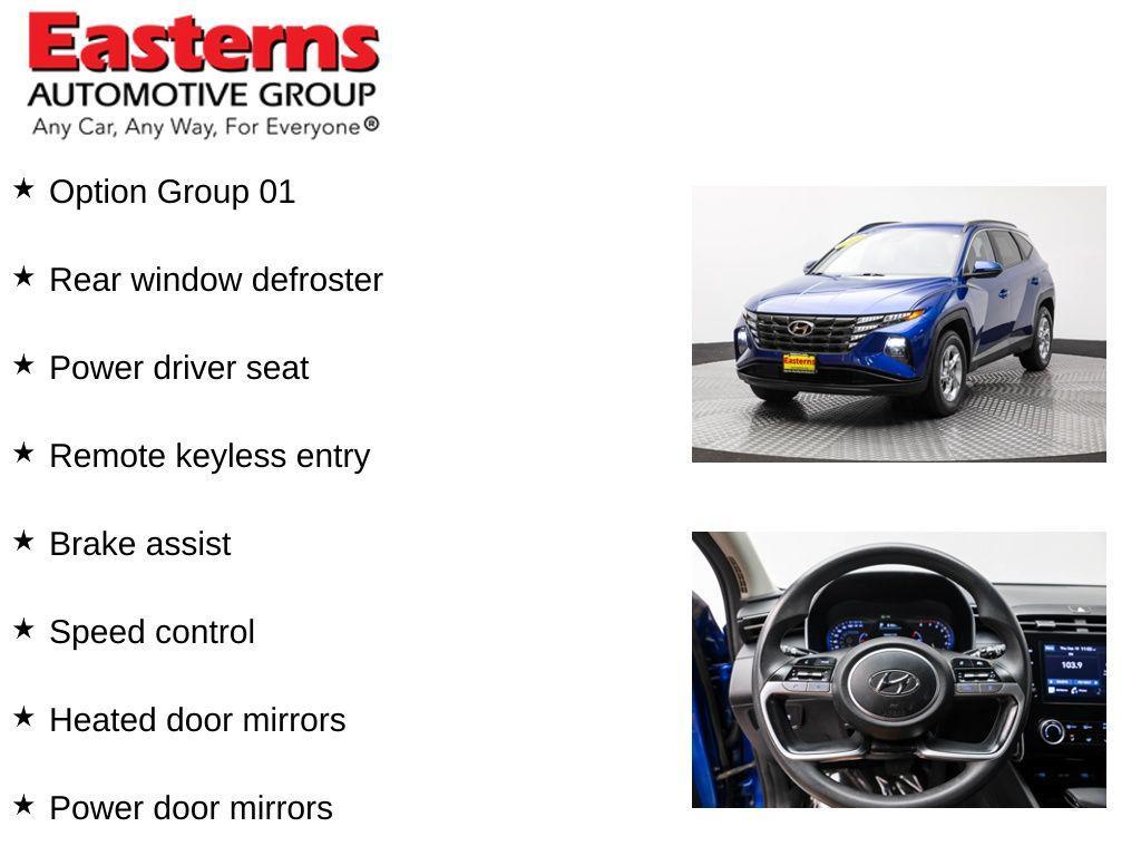 used 2022 Hyundai Tucson car, priced at $22,750