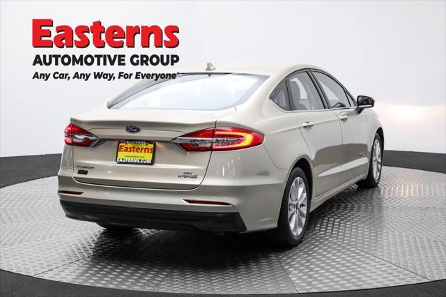 used 2019 Ford Fusion Hybrid car, priced at $17,950