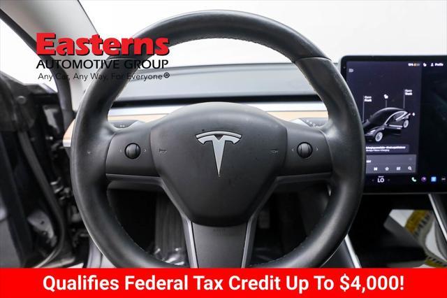 used 2018 Tesla Model 3 car, priced at $23,490