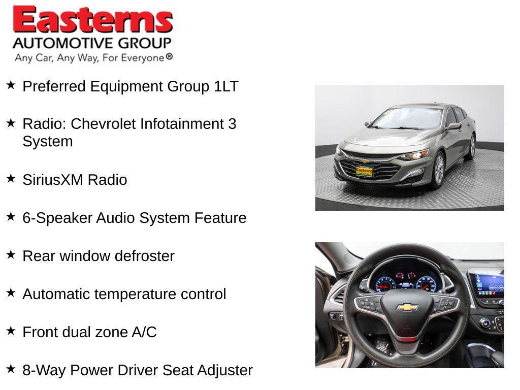 used 2022 Chevrolet Malibu car, priced at $16,690