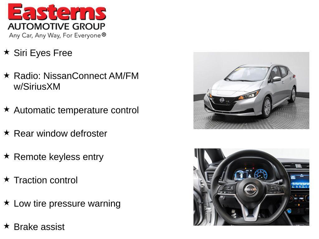 used 2023 Nissan Leaf car, priced at $16,490
