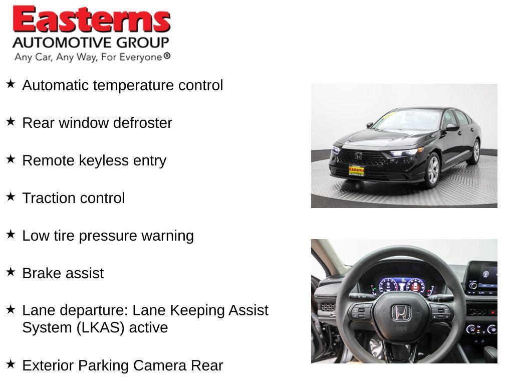 used 2024 Honda Accord car, priced at $25,490