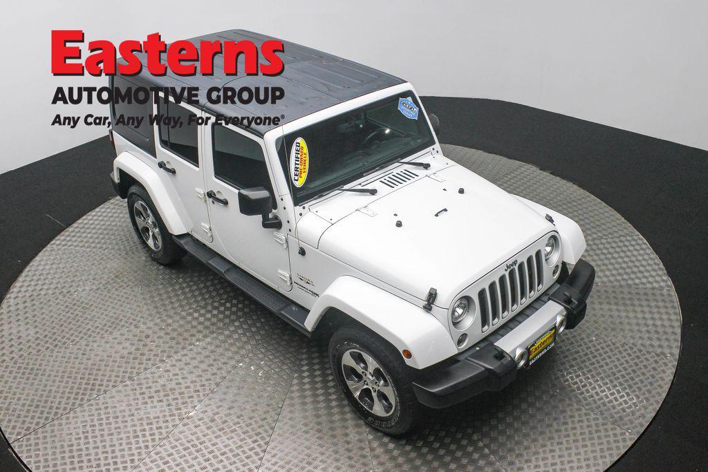 used 2018 Jeep Wrangler JK Unlimited car, priced at $18,490