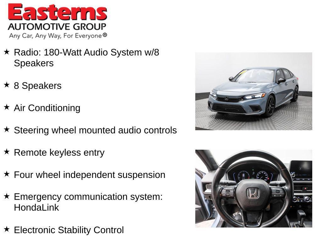 used 2023 Honda Civic car, priced at $24,290