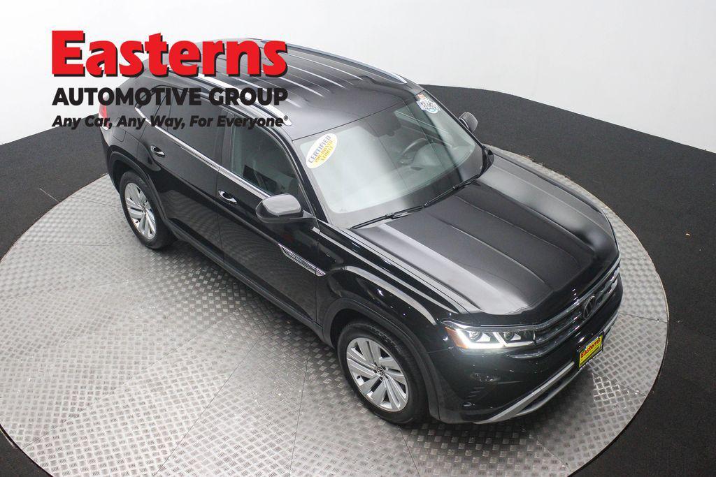 used 2022 Volkswagen Atlas Cross Sport car, priced at $23,950