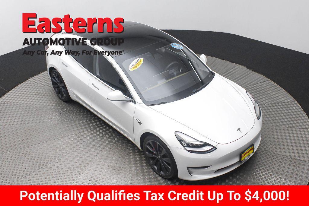 used 2020 Tesla Model 3 car, priced at $25,850