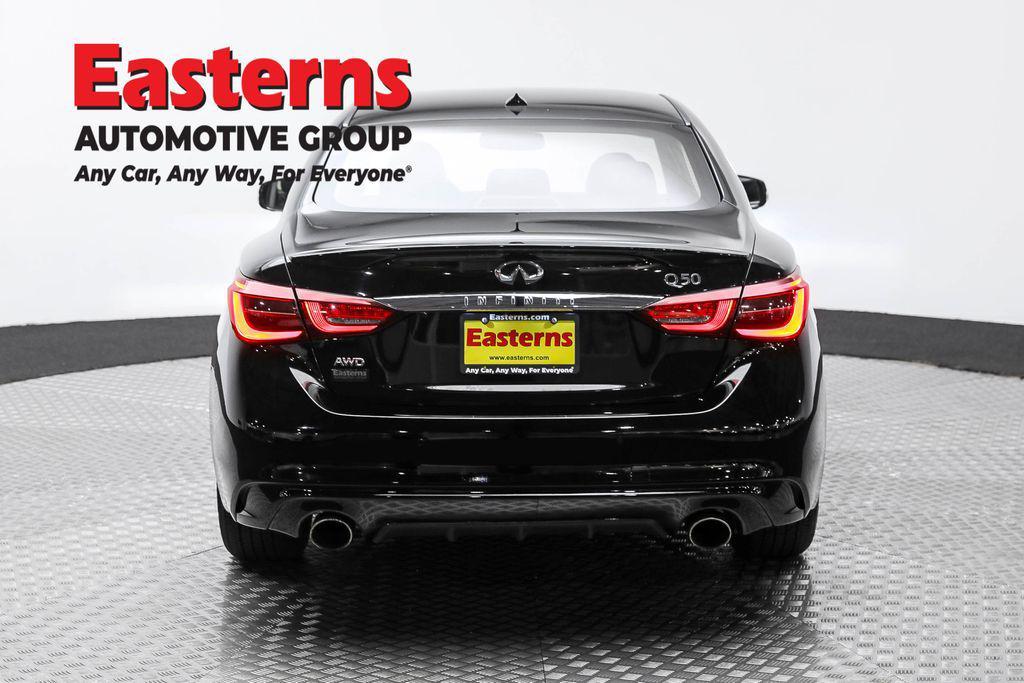 used 2022 INFINITI Q50 car, priced at $29,290