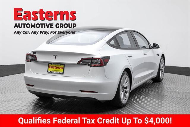 used 2021 Tesla Model 3 car, priced at $23,490