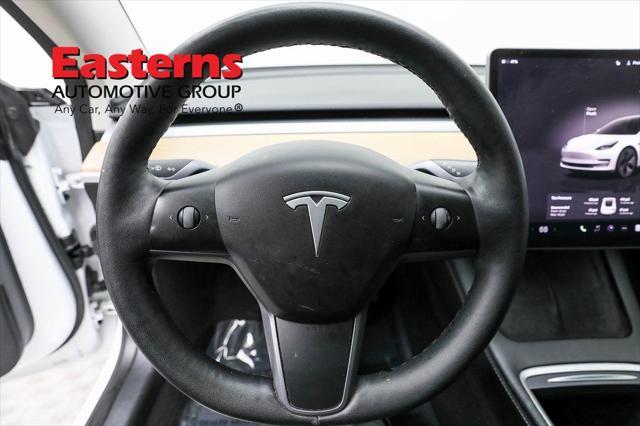 used 2022 Tesla Model 3 car, priced at $26,490