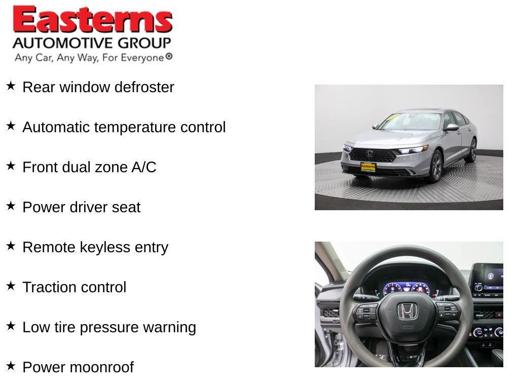 used 2024 Honda Accord car, priced at $26,290