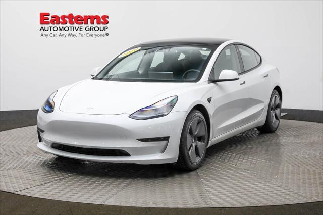 used 2021 Tesla Model 3 car, priced at $26,690