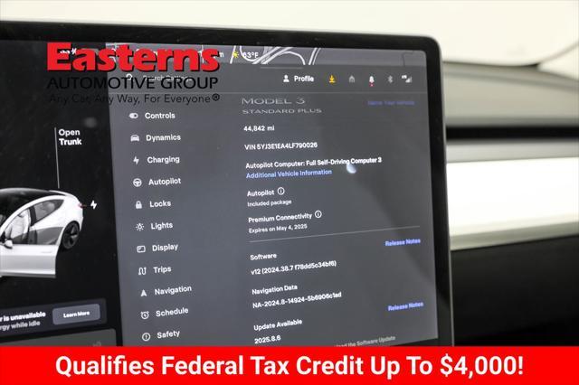 used 2020 Tesla Model 3 car, priced at $21,950