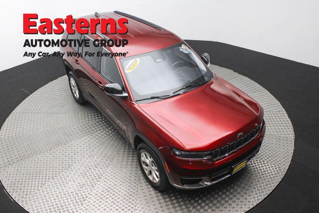 used 2021 Jeep Grand Cherokee L car, priced at $27,950