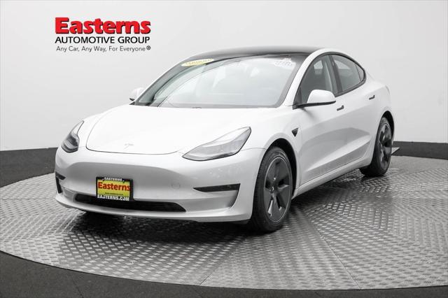 used 2021 Tesla Model 3 car, priced at $26,850