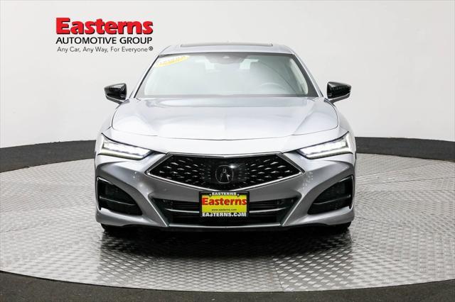 used 2021 Acura TLX car, priced at $26,590