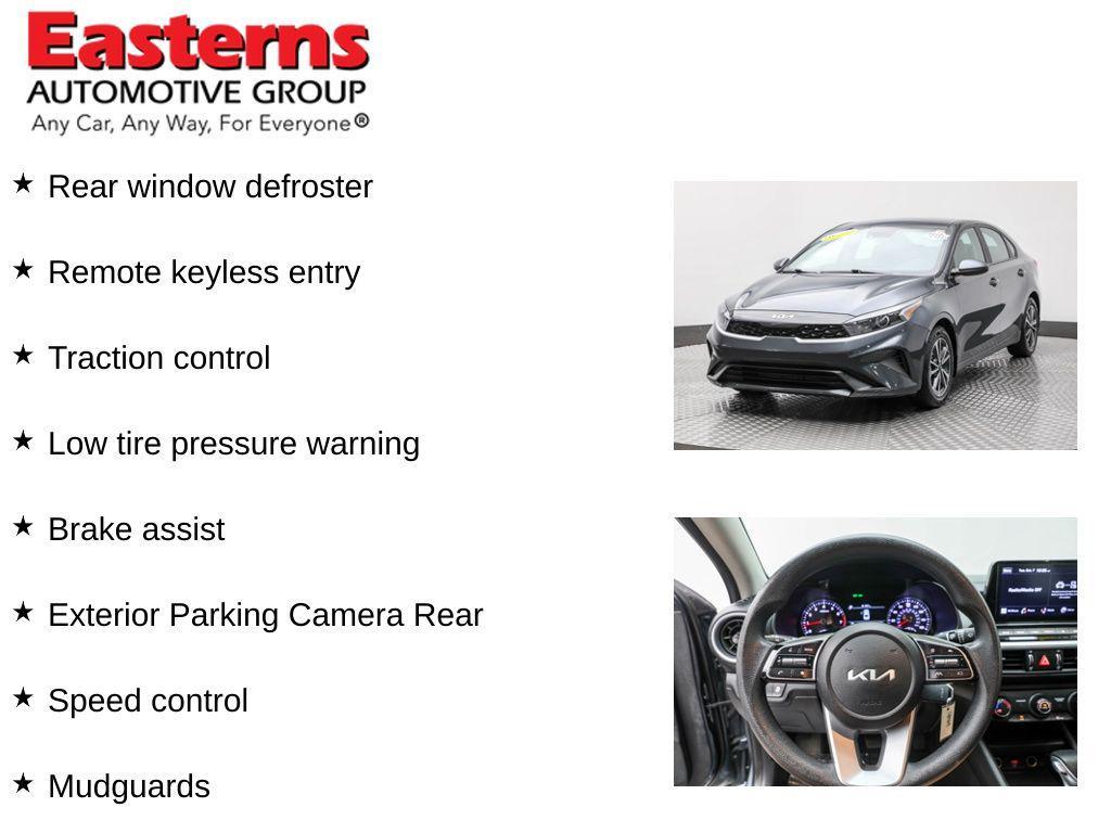 used 2023 Kia Forte car, priced at $16,890