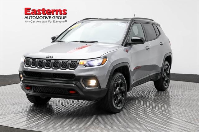 used 2023 Jeep Compass car, priced at $21,490