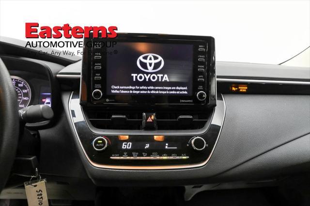 used 2021 Toyota Corolla car, priced at $18,325