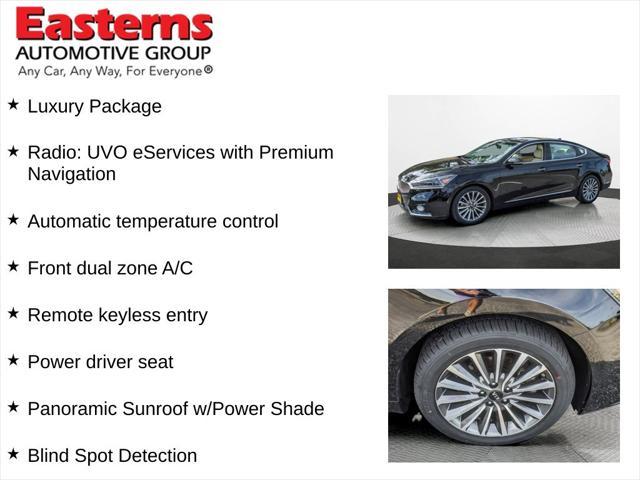 used 2018 Kia Cadenza car, priced at $15,950